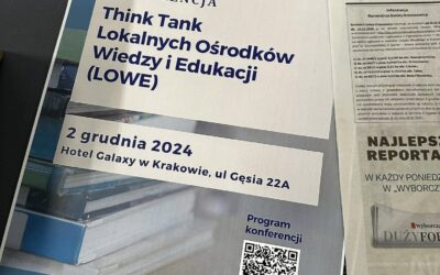 Konferencja podsumowująca drugi rok działalności Think Tank LOWE